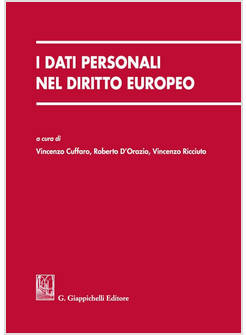 DATI PERSONALI NEL DIRITTO EUROPEO (I)