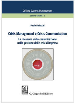 CRISIS MANAGEMENT E CRISIS COMMUNICATION