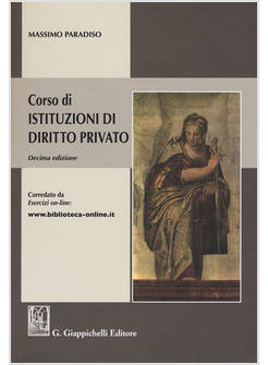 CORSO DI ISTITUZIONI DI DIRITTO PRIVATO. CON CONTENUTO DIGITALE ONLINE