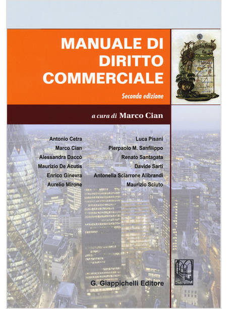 MANUALE DI DIRITTO COMMERCIALE