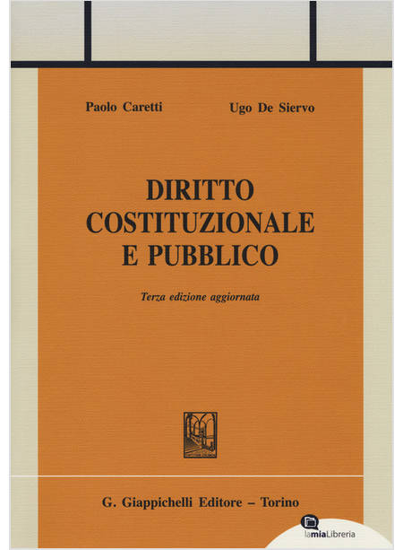 DIRITTO COSTITUZIONALE E PUBBLICO  3 ED- AGGIORNATA
