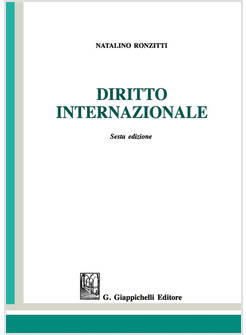 DIRITTO INTERNAZIONALE  6 ED.