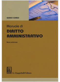 MANUALE DI DIRITTO AMMINISTRATIVO