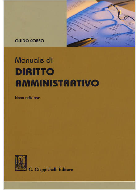 MANUALE DI DIRITTO AMMINISTRATIVO