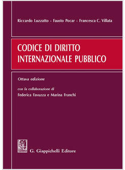 CODICE DI DIRITTO INTERNAZIONALE PUBBLICO