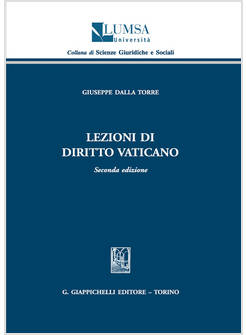 LEZIONI DI DIRITTO VATICANO SECONDA EDIZIONE