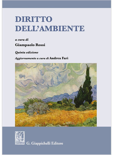 DIRITTO DELL'AMBIENTE  5 EDIZIONE