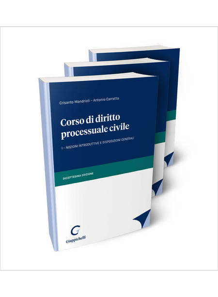 CORSO DI DIRITTO PROCESSUALE CIVILE. VOL. 1-3