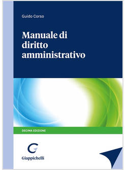 MANUALE DI DIRITTO AMMINISTRATIVO