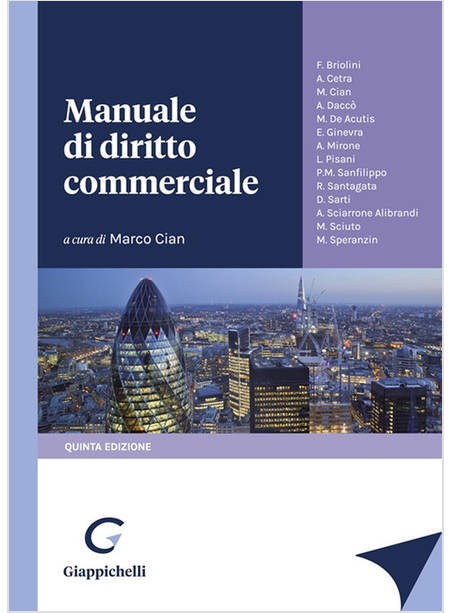 MANUALE DI DIRITTO COMMERCIALE