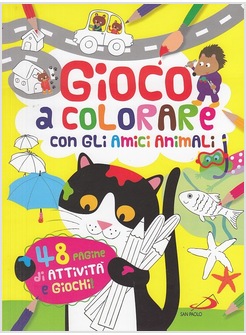 GIOCO A COLORARE CON GLI AMICI ANIMALI