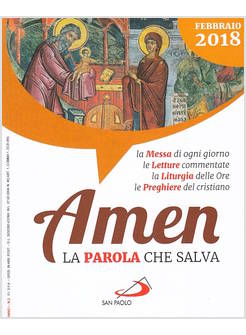 AMEN LA PAROLA CHE SALVA FEBBRAIO 2018