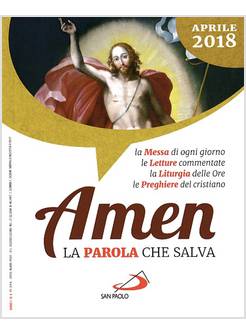 AMEN LA PAROLA CHE SALVA APRILE 2018