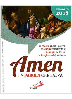 AMEN. LA PAROLA CHE SALVA. MAGGIO 2018