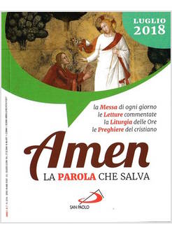 AMEN LA PAROLA CHE SALVA LUGLIO 2018