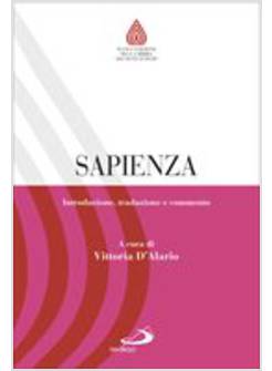 SAPIENZA. INTRODUZIONE, TRADUZIONE E COMMENTO