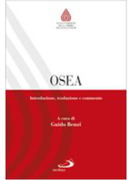 OSEA INTRODUZIONE, TRADUZIONE E COMMENTO