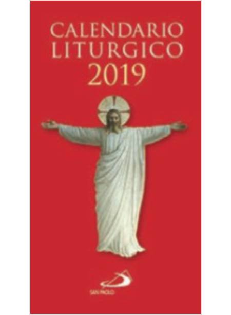 CALENDARIO LITURGICO 2019