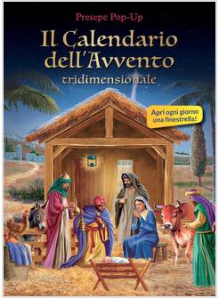CALENDARIO DELL'AVVENTO TRIDIMENSIONALE. PRESEPE POP UP