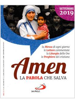 AMEN LA PAROLA CHE SALVA SETTEMBRE 2019