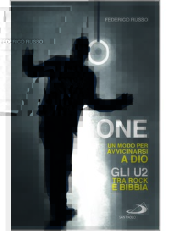 ONE. UN MODO PER AVVICINARSI A DIO. GLI U2 TRA ROCK E BIBBIA