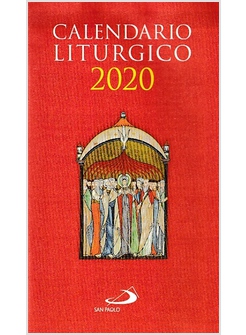 CALENDARIO LITURGICO 2020