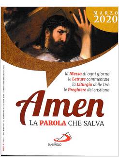 AMEN LA PAROLA CHE SALVA MARZO 2020