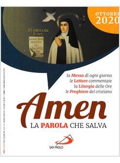 AMEN LA PAROLA CHE SALVA OTTOBRE 2020
