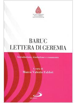 BARUC LETTERA DI GEREMIA
