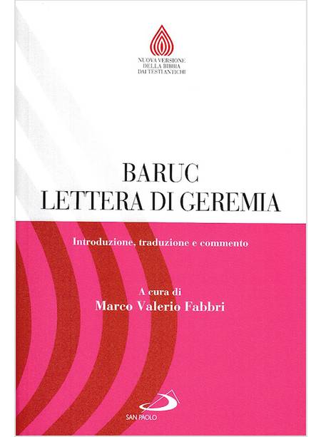 BARUC LETTERA DI GEREMIA