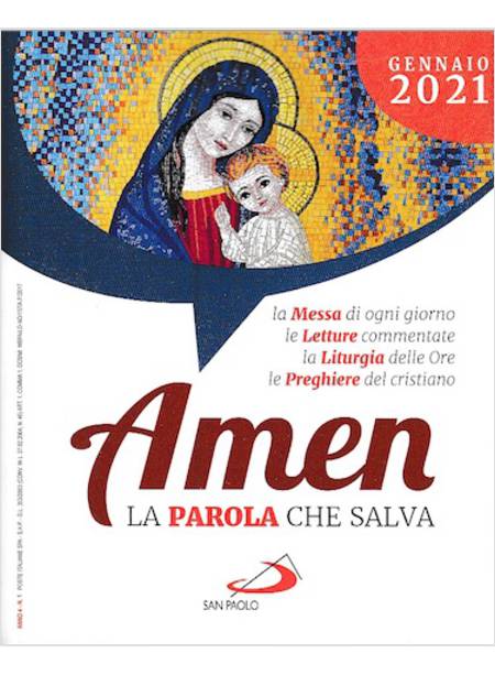 AMEN LA PAROLA CHE SALVA GENNAIO 2021