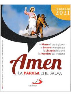 AMEN LA PAROLA CHE SALVA FEBBRAIO 2021