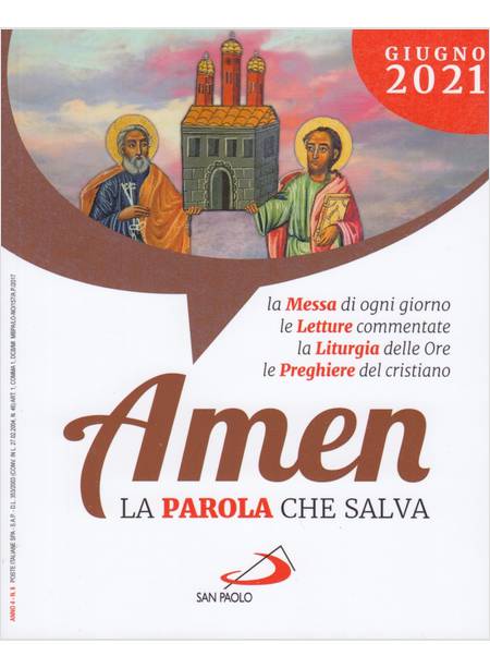 AMEN LA PAROLA CHE SALVA GIUGNO 2021