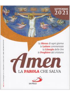 AMEN LA PAROLA CHE SALVA SETTEMBRE 2021