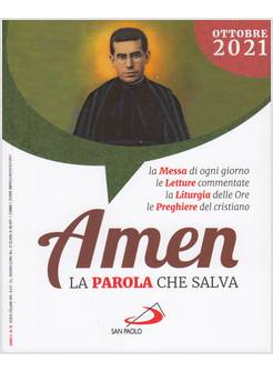 AMEN LA PAROLA CHE SALVA OTTOBRE 2021