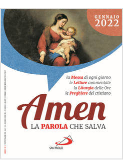 AMEN LA PAROLA CHE SALVA GENNAIO 2022