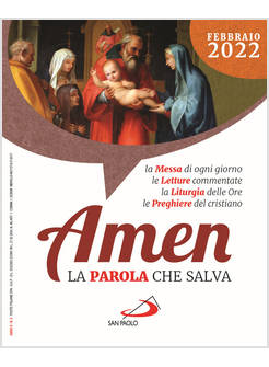 AMEN LA PAROLA CHE SALVA FEBBRAIO 2022