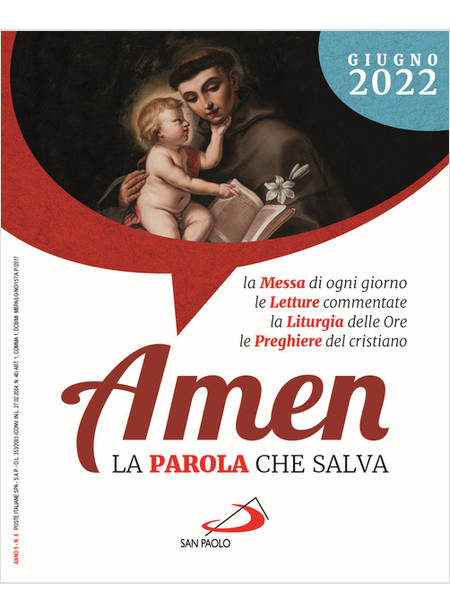 AMEN LA PAROLA CHE SALVA GIUGNO 2022