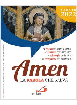 AMEN LA PAROLA CHE SALVA AGOSTO 2022