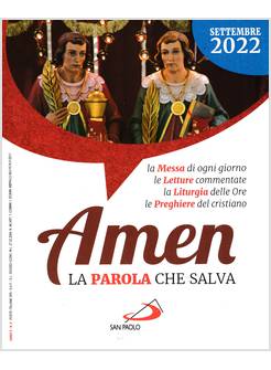 AMEN LA PAROLA CHE SALVA SETTEMBRE 2022