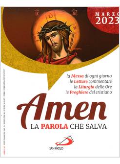 AMEN LA PAROLA CHE SALVA MARZO 2023