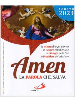 AMEN LA PAROLA CHE SALVA AGOSTO 2023