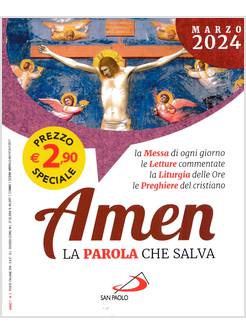 AMEN LA PAROLA CHE SALVA MARZO 2024