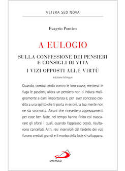A EULOGIO. SULLA CONFESSIONE DEI PENSIERI E CONSIGLI DI VITA