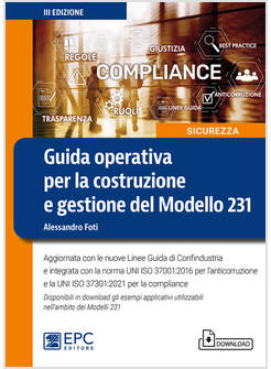 GUIDA OPERATIVA PER LA COSTRUZIONE E GESTIONE DEL MODELLO 231. AGGIORNATA