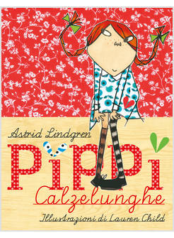 PIPPI CALZELUNGHE LLUSTRATO