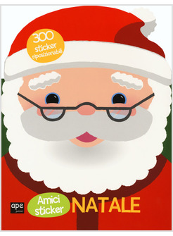 BABBO NATALE. CON ADESIVI