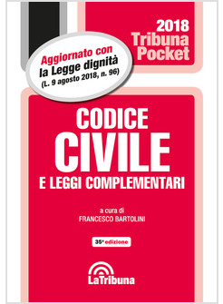 CODICE CIVILE E LEGGI COMPLEMENTARI