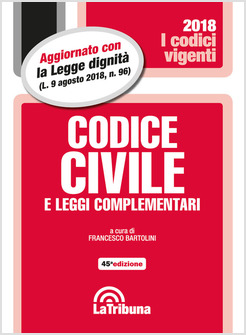 CODICE CIVILE E LEGGI COMPLEMENTARI