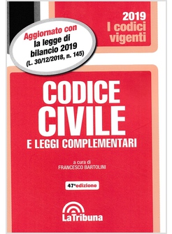 CODICE CIVILE E LEGGI COMPLEMENTARI